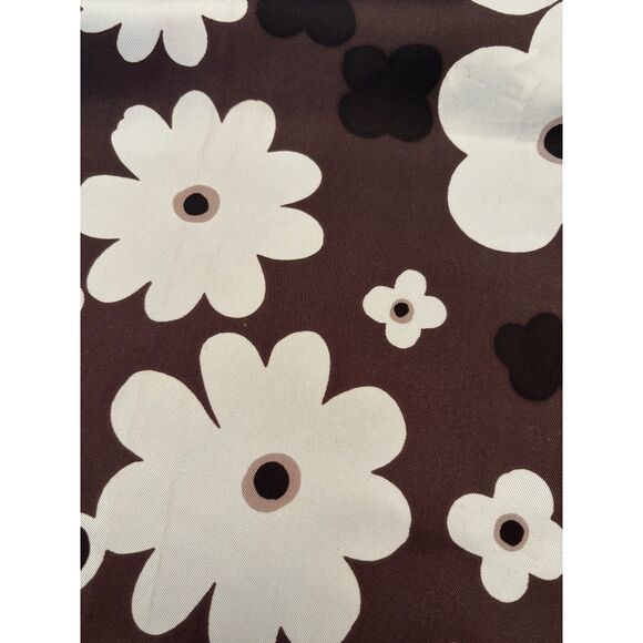 Vintage Therese Ahrens MOD Groovy Flower Scarf 60s Retro Large - Picture 2 of 4